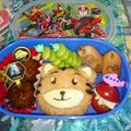 aki178aki's cooksnap of when they made しまじろうキャラ弁当☆ 遠足運動会などに.