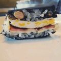 うさももぎ's cooksnap of when they made ひじき煮リメイク☆ヘルシーおにぎらず.