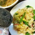 ぬいぐるみたっくん's cooksnap of when they made レタスチャーハン☆簡単☆.