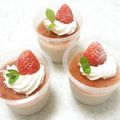 クックV1TDA6☆'s cooksnap of when they made いちごの豆乳プリン.