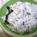 チョッパーﾏﾏ's cooksnap of when they made 香り良し！白ゴマとワカメの健康♪混ぜご飯.