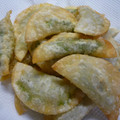 reiyan1956's cooksnap of when they made チーズと大葉を餃子の皮で包んでみました♪.