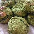 おりんご☆'s cooksnap of when they made 抹茶とホワイトチョコのスコーン.
