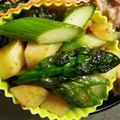 とにーにょ's cooksnap of when they made 新じゃがとアスパラのバターコンソメ炒め♪.