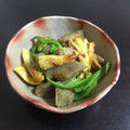 ajak's cooksnap of when they made ちくわとこんにゃくのカレー炒め.