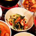 ayuchan324's cooksnap of when they made ちくわと水菜の胡麻和え.
