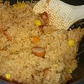 まこまこまご's cooksnap of when they made 簡単☆炊飯器でチキンライス.