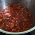 melmarilyn's cooksnap of when they made 苺とルバーブのジャム・バニラの香り.