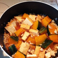 tomato2号's cooksnap of when they made 厚揚げとカボチャのそぼろ煮.
