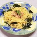 りょっこ♪'s cooksnap of when they made 安うま♪青じそドレッシングとツナのパスタ.
