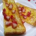 しばたらこ's cooksnap of when they made 簡単♪フレンチトースト＊アレンジ色々♪.