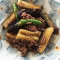 まちゃらぶ's cooksnap of when they made 茄子と豚ひき肉のサッパリ甘辛炒め.