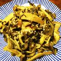りぃでやんす's cooksnap of when they made 高菜漬けときのこのピリ辛炒め.