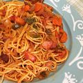 夏生まれの人's cooksnap of when they made 我が家のナポリタン✧*｡(ˊᗜˋ*).