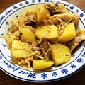 ♡miiita♡02's cooksnap of when they made 鶏もも肉&新じゃがのガリバタきのこ炒め.