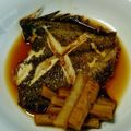 シュフケモー's cooksnap of when they made カレイの煮付け.