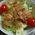 ☆佐夜☆'s cooksnap of when they made キャベツきゅうり梅みょうがおつまみサラダ.