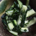 はあとん's cooksnap of when they made ❁簡単 きゅうりと紫蘇のサラダ漬け物❁.
