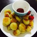 クックQTZV4H☆'s cooksnap of when they made とろけるチーズ入り★コロコロポテト.