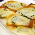 えん93's cooksnap of when they made 焼売の皮で☆簡単パリパリピザ♡.