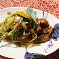 なおおっちゃん's cooksnap of when they made ししゃもと夏野菜のカレー南蛮.