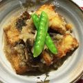 4AMfam's cooksnap of when they made たらの揚げおろし煮.