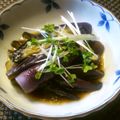 Hanna09's cooksnap of when they made レンジで♪蒸しなすの酢の物 ～中華風味～.