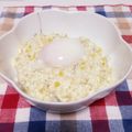†しき†'s cooksnap of when they made 温泉卵のせ豆腐丼(生姜とごま油風味).