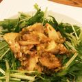 ＊てじこ＊'s cooksnap of when they made 焼きカブと水菜のデリ風サラダ.