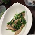 ゆかたぬぽん2006's cooksnap of when they made 節約レシピ☆ほうれん草とせせりの中華炒め.