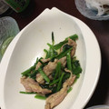 ゆかたぬぽん2006's cooksnap of when they made 節約レシピ☆ほうれん草とせせりの中華炒め.