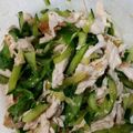 ささらんらん's cooksnap of when they made 鶏肉ささみと大葉とキュウリの梅和え.