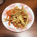 りょうりしろうと's cooksnap of when they made びっくり時短！ごぼうのきんぴら.