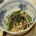 ちかどの's cooksnap of when they made えのき＆オクラのおかかゴマ和え♪即完成❤.