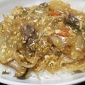 土日主夫's cooksnap of when they made 【ダイエット】カット野菜で簡単中華丼♪.
