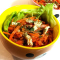 こけしづま's cooksnap of when they made にんじんと鶏ささみのサラダ♪.