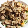 chacot's cooksnap of when they made 焼肉のタレで豚バラ野菜タワー.