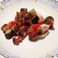 酸太＠菓子作り's cooksnap of when they made 蒸し鶏の野菜たっぷり乗せ.