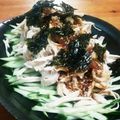 emily1022's cooksnap of when they made 【松橋】簡単節約！蒸し鶏の梅ポン酢サラダ.