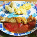 ＯＬＥＯ（＾ω＾）★'s cooksnap of when they made カレイのムニエル～トマトでイタリアン風～.