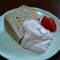 とれみー's cooksnap of when they made ノンオイル♪いちごみるくシフォンケーキ○.