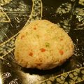 ジョングレ's cooksnap of when they made 青のり明太子の彩りおにぎり♪.