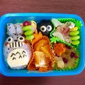 ＊HiRooo＊'s cooksnap of when they made トトロキャラ弁★.
