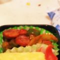 河合ことは's cooksnap of when they made 弁当に野菜を♡　簡単ケチャカレー炒め☆.