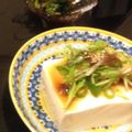 お気楽な嫁。's cooksnap of when they made 後一品に＊水菜と鰹節の冷奴.