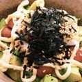 土佐日記's cooksnap of when they made ＊アボカド＆ウインナーの照り焼き丼＊.