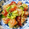 さとぺこりーな's cooksnap of when they made サーモンアボカドサラダ.