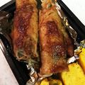 あやママリン's cooksnap of when they made ♪にらもやしの豚肉まき♪.