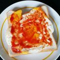 ＊なぁ＊'s cooksnap of when they made フライパンで目玉焼きトースト^^.