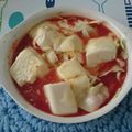 Giabbico's cooksnap of when they made 洋風♪トマト缶豆腐煮こみ.